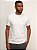 Camiseta Básica Aramis Duplo Off White - Imagem 1