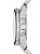 Relógio Armani  Exchange Quartz Aço  Inox Prata Azul - Imagem 2