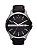 Relógio Armani Exchange Quartz Aço Inox com Couro Preto - Imagem 1