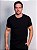 T-Shirt Algodão Egípcio Preto Ville de France - Imagem 1