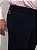 Calça Alfaiataria Slim Cós Elástico Ville de France Marinho - Imagem 3