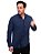 Camisa Tech Manga Longa Slim Marinho Ville de France - Imagem 2