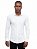 Camisa Tech Manga Longa Slim Branco Ville de France - Imagem 1