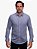 Camisa Tech Flex Manga Longa Slim Cinza Ville de France - Imagem 1