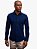 Camisa Premium Toque de Seda Manga Longa Slim Marinho Ville de France - Imagem 1