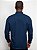 Camisa Manga Longa Relaxed Fit Tricoline Marinho Docthos - Imagem 4