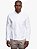 Camisa Manga Longa Regular Oxford c/ Elastano Branco Calvin Klein - Imagem 1
