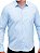 Camisa Manga Longa Relaxed Fit Tricoline Azul Celeste Docthos - Imagem 3
