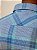Camisa Manga Longa Slim Xadrez Exclusivo Docthos Azul - Imagem 4
