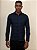 Camisa Manga Longa Relaxed Fit Xadrez Docthos Marinho - Imagem 1