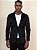 Blazer Veludo Slim Navaratti Preto - Imagem 1