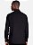 Camisa Aramis Manga Longa Slim Poliviscose de Bambu Com Stretch Preto - Imagem 4