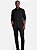 Camisa Aramis Manga Longa Slim Poliviscose de Bambu Com Stretch Preto - Imagem 2