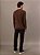 Tricot Masculino Cks Ponto Arroz Marrom - Imagem 5