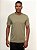 Camiseta Boss Regular Fit em Jersey de Algodão com Logo Thompson Verde Militar - Imagem 1