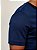 Camiseta Boss com Jacquard Geométrico em Algodão Mercerizado Navy - Imagem 5