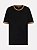Camiseta Boss Slim em Algodão Mercerizado H-Tessler Preto - Imagem 5