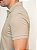 Polo Boss Piquet Pallas Regular Fit com Logo Bordado Bege - Imagem 4