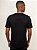 Camiseta Boss Em Jersey De Algodão Com Colarinho De Logo Preto - Imagem 5