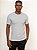 Camiseta Tricot Viscose Ville de France Cinza - Imagem 1