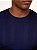 Camiseta Tricot Viscose Ville de France Line Texture Marinho - Imagem 3