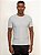 Camiseta Tricot Viscose Ville de France Line Texture Cinza - Imagem 1