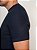 Camiseta Tricot Viscose Ville de France Grain Texture Marinho - Imagem 3