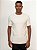 Camiseta Tricot Viscose Ville de France Grain Texture Creme - Imagem 1