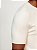 Camiseta Tricot Viscose Ville de France Grain Texture Creme - Imagem 3