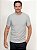 Camiseta Tricot Viscose Ville de France Grain Texture Cinza - Imagem 1