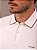 Polo Calvin Klein Manga Curta Regular Listras Surton Off White - Imagem 4