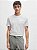Camiseta Boss Regular Fit em Jersey de Algodão com Logo Thompson Branco - Imagem 1