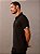 Polo Masculina Calvin Klein Manga Curta Logo Silver Jersey Preto - Imagem 4
