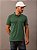 Polo Masculina Calvin Klein Manga Curta Logo Silver Jersey Floresta - Imagem 3