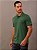 Polo Masculina Calvin Klein Manga Curta Logo Silver Jersey Floresta - Imagem 1