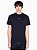 Camiseta Armani Exchange Slim Fit em Algodão Navy - Imagem 1