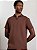 Polo Urban Manga Curta Softprene Marrom - Imagem 1
