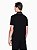Polo Armani Exchange com Detalhe de Botão Slim Fit Preto - Imagem 5