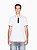 Polo Armani Exchange com Detalhe de Botão Slim Fit Off White - Imagem 1