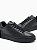 Tênis Armani Exchange Leather Sneakers Preto - Imagem 3
