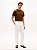 Camiseta de Gola Redonda com Bordado da Bandeira Tommy Hilfiger Legacy Brown - Imagem 2