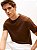 Camiseta de Gola Redonda com Bordado da Bandeira Tommy Hilfiger Legacy Brown - Imagem 3