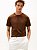 Camiseta de Gola Redonda com Bordado da Bandeira Tommy Hilfiger Legacy Brown - Imagem 1