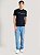 Camiseta Tommy Hilfiger Clássica Core Logo Marinho - Imagem 2