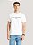 Camiseta Tommy Hilfiger Clássica Core Logo Branco - Imagem 1