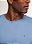 Camiseta Calvin Klein Básica Azul Claro - Imagem 3