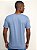 Camiseta Calvin Klein Básica Azul Claro - Imagem 4