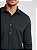 Camisa Docthos Manga Longa Relaxed Fit Tricoline com Elastano Preto - Imagem 3