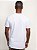 Camiseta Calvin Klein Manga Curta Piquet Patch Borracha Branco - Imagem 5