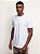 Camiseta Calvin Klein Manga Curta Piquet Patch Borracha Branco - Imagem 4